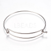 Adjustable 304 Stainless Steel Expandable Bangle Making STAS-I081-01P-1