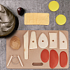 DIY Clay Ceramic Craft Jewerly Tool Kit AJEW-BC0006-66-5