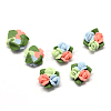 Handmade Porcelain Cabochons PORC-S1003-10B-1