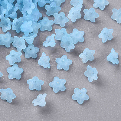 Transparent Acrylic Beads PL554-12-1