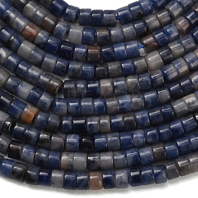 Natural Sodalite Beads Strands G-P608-A08-01-1