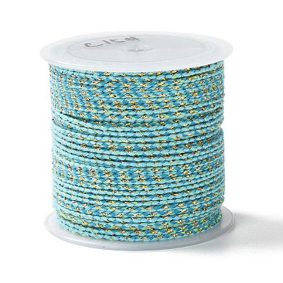 4-Ply Polycotton Cord with Metallic Thread OCOR-Z003-C12-1