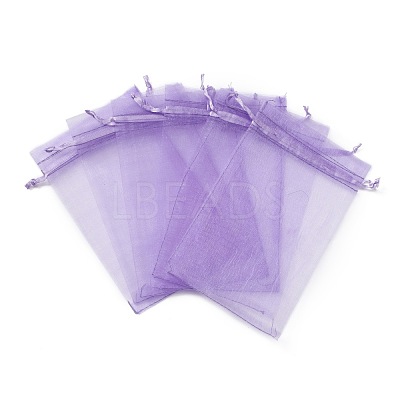 Organza Gift Bags with Drawstring X-OP-R016-10x15cm-06-1