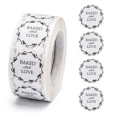 Baked with Love Stickers DIY-E023-07G-1