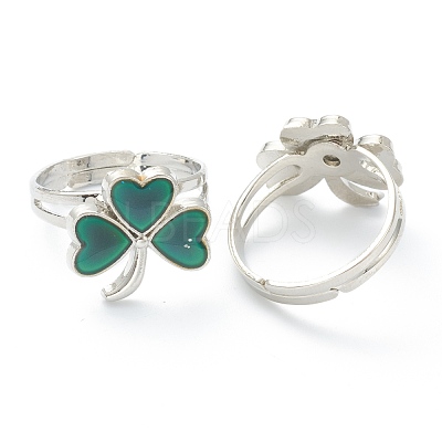 Adjustable Iron Finger Rings RJEW-B032-05P-1