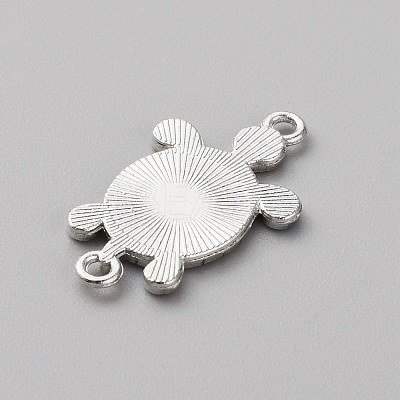 Alloy Enamel Connector Charms ENAM-WH0061-47E-1