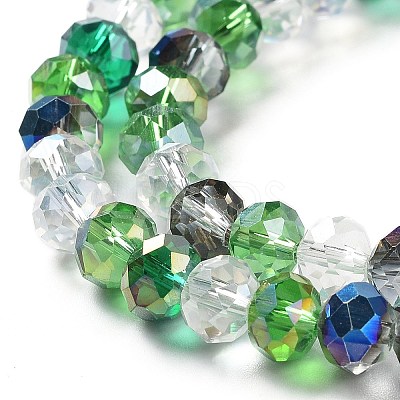 Glass Beads Strands EGLA-A034-M8mm-24-1