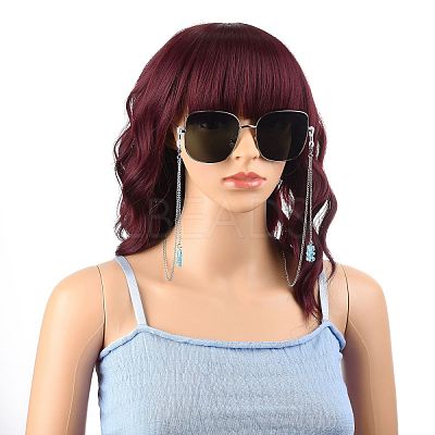 304 Stainless Steel Eyeglasses Chains AJEW-EH00207-01-1
