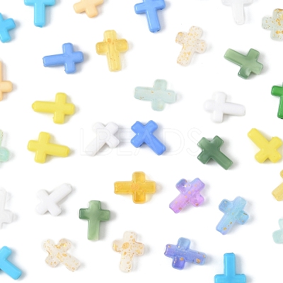 270Pcs 18 Styles Opaque Acrylic Beads SACR-FS0001-41A-1