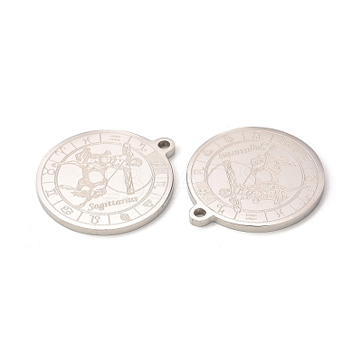 Non-Tarnish 304 Stainless Steel Pendants STAS-A074-03B-P-1
