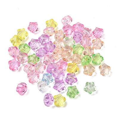 Transparent Acrylic Beads TACR-C002-01B-1