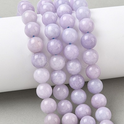 Dyed Natural Malaysia Jade Beads Strands G-G021-02C-27-1