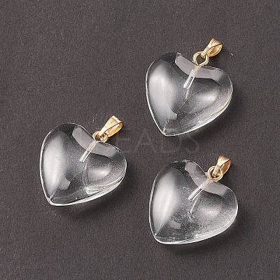 Spray Painted Glass Pendants X-GLAA-N035-016-A03-1
