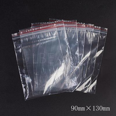 Plastic Resealable Packaging Bags OPP-G001-A-9x13cm-1