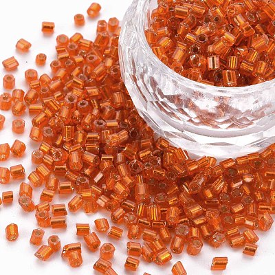 8/0 Glass Bugle Beads SEED-S032-07A-29-1