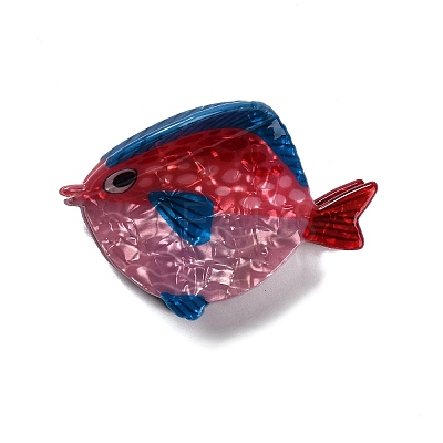 Ocean Theme Acrylic Claw Hair Clips LS-PHAR-P012-B04-1