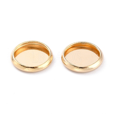 304 Stainless Steel Cabochon Settings STAS-Y001-12B-G-1