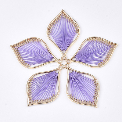Cotton Thread Woven Pendants FIND-S306-03I-1