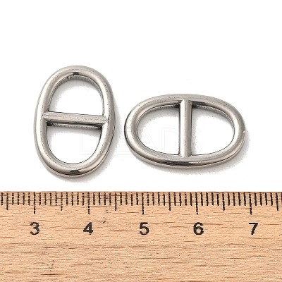 Non-Tarnish 304 Stainless Steel Buckle Clasps STAS-O006-01B-P-1