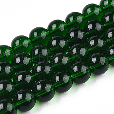 Transparent Glass Beads Strands GLAA-T032-T4mm-22-1