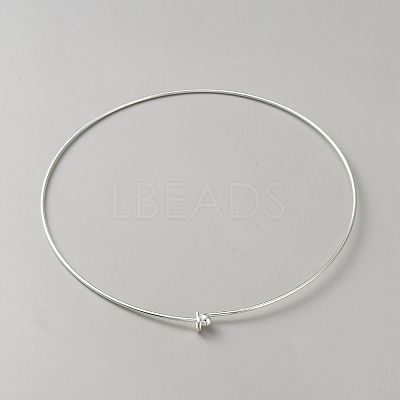 Iron Choker Necklace Making NJEW-WH0002-251P-1
