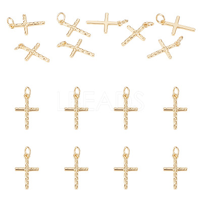 8Pcs Brass Pendants KK-TA0002-50-1
