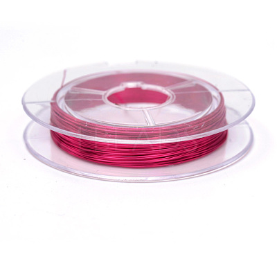 Round Copper Jewelry Wire CWIR-R005-0.3mm-M-1
