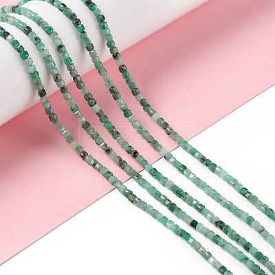 Natural Emerald Beads Strands G-F717-18-1