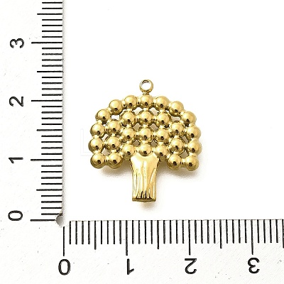 Ion Plating(IP) 304 Stainless Steel Pendants STAS-C115-01C-G-1