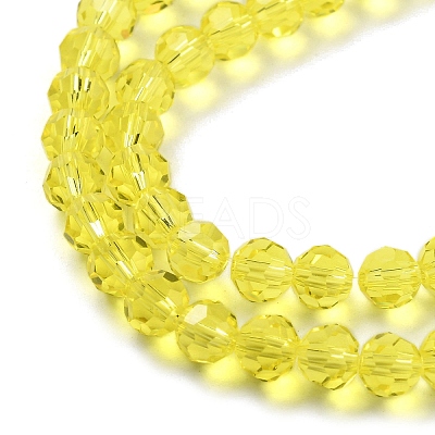 Transparent Glass Bead Strands X-GLAA-G013-6mm-68-1