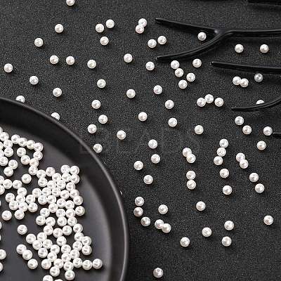 Imitation Pearl Acrylic Beads PL608-1-1