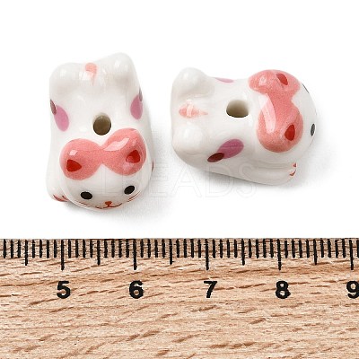 Handmade Porcelain Beads PORC-Z009-02C-1