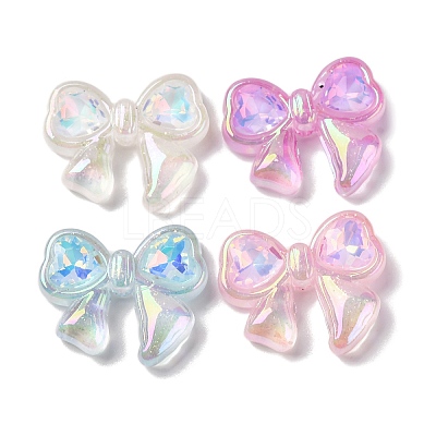 Luminous Transparent Acrylic Beads MACR-F080-07-1