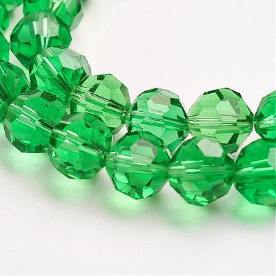 Imitation Austrian Crystal Bead Strands G-M181-8mm-15A-1