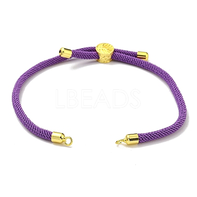 Nylon Cords Bracelet Makings Fit for Connector Charms AJEW-P116-01G-10-1