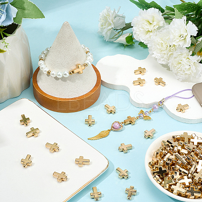 300Pcs CCB Plastic Beads FIND-SP0003-31G-1
