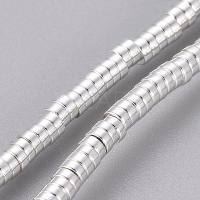 Electroplated Non-magnetic Synthetic Hematite Beads Strands G-G826-09S-2mm-1