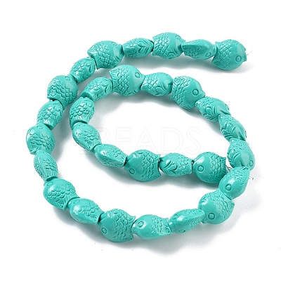 Synthetic Coral Carved Beads Strands CORA-C003-13B-01-1