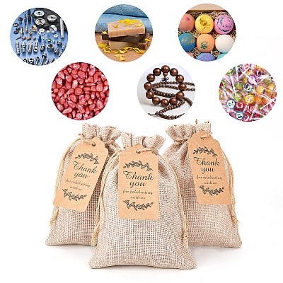 Burlap Packing Pouches ABAG-PH0001-01-1
