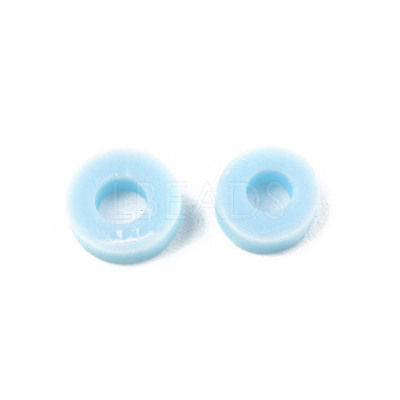 Handmade Polymer Clay Beads X-CLAY-Q251-8.0mm-101-1