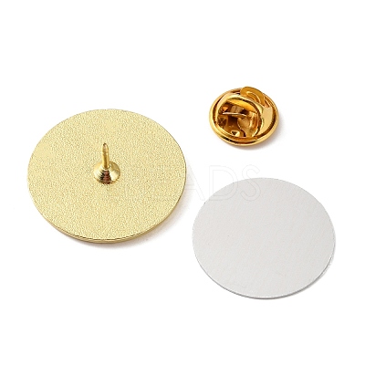 Soccer Season Sublimation Blank Brooch Pins FIND-T077-01D-G-1