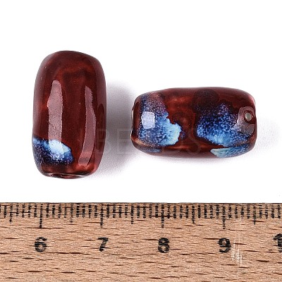 Vintage Handmade Porcelain Beads PORC-N013-12-27-1