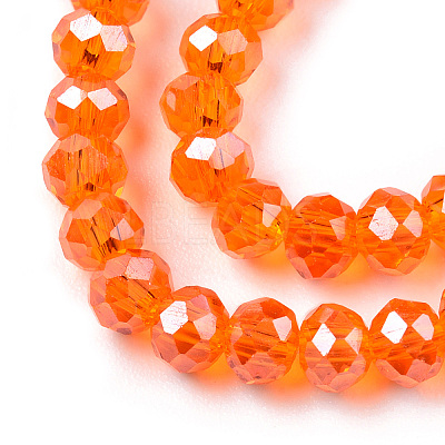 Electroplate Glass Beads Strands LS-EGLA-A034-T2mm-A23-1