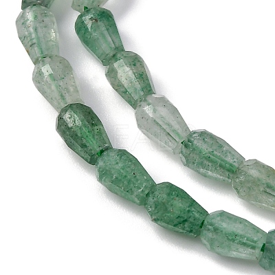 Natural Green Strawberry Quartz Beads Strands G-C080-B04-01A-1