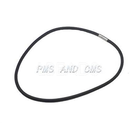 Rubber Necklace Making LS-RCOR-Q014-1