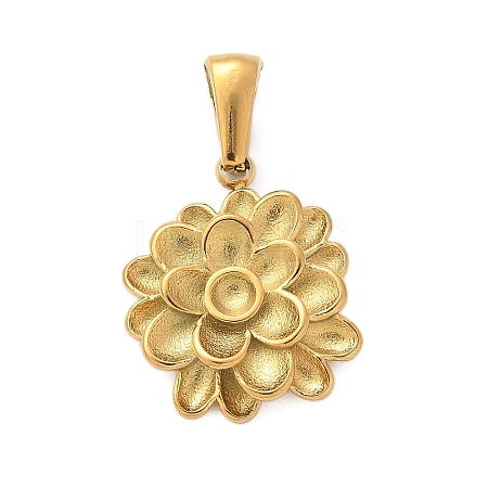 304 Stainless Steel Pendants STAS-Q349-01G-G-1