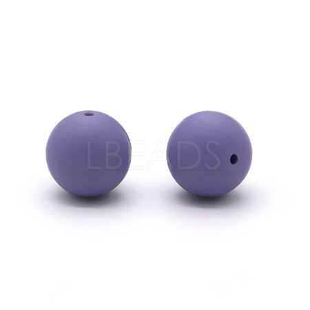 Round Food Grade Eco-Friendly Silicone Beads LS-SI-JX0066A-42-1