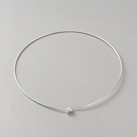 Iron Choker Necklace Making NJEW-WH0002-251P-1