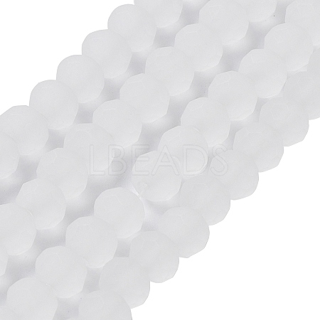 Transparent Glass Beads Strands EGLA-A034-T8mm-MD19-1