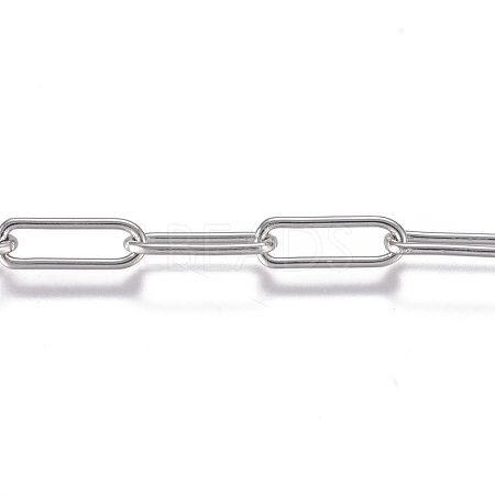 Non-Tarnish 304 Stainless Steel Chains CHS-G017-08P-1